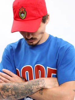 Кепка DNK ЦСКА красная