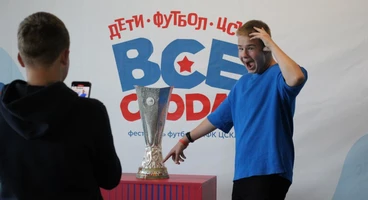 Детский фестиваль «ЦСКА — Все сюда!» прошёл в Вологде при поддержке ВЭБ.РФ