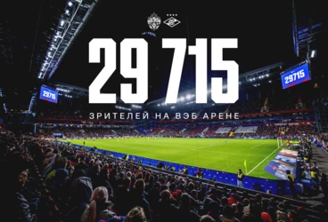 Самый посещаемый матч в истории ВЭБ Арены!