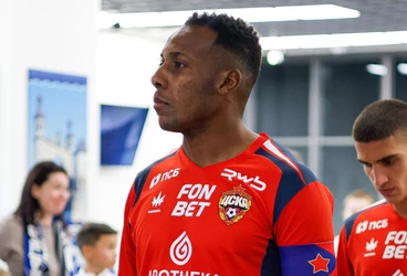 Мойзес впервые вышел на матч в качестве капитана ПФК ЦСКА