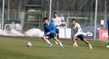 Основа победила молодежку в товарищеском матче