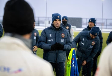 ФОТО: Предыгровая тренировка