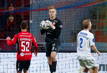 Впервые в РПЛ в старте ПФК ЦСКА вышли 5 воспитанников моложе 22 лет Впервые в РПЛ в старте ПФК ЦСКА вышли 5 воспитанников моложе 22 лет