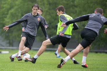 Армейцы готовятся к дерби с Локомотивом