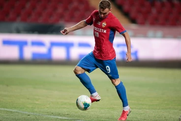 Чалов вошел в топ-10 бомбардиров ПФК ЦСКА в чемпионатах России