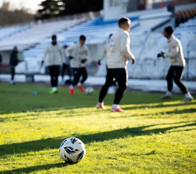 ФОТО: Тренировка перед дерби