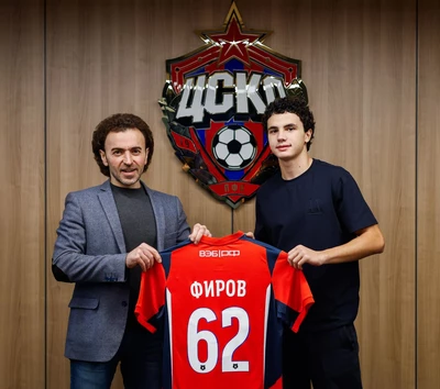 Нападающий нашей молодёжки Имран Фиров продлил контракт с ПФК ЦСКА