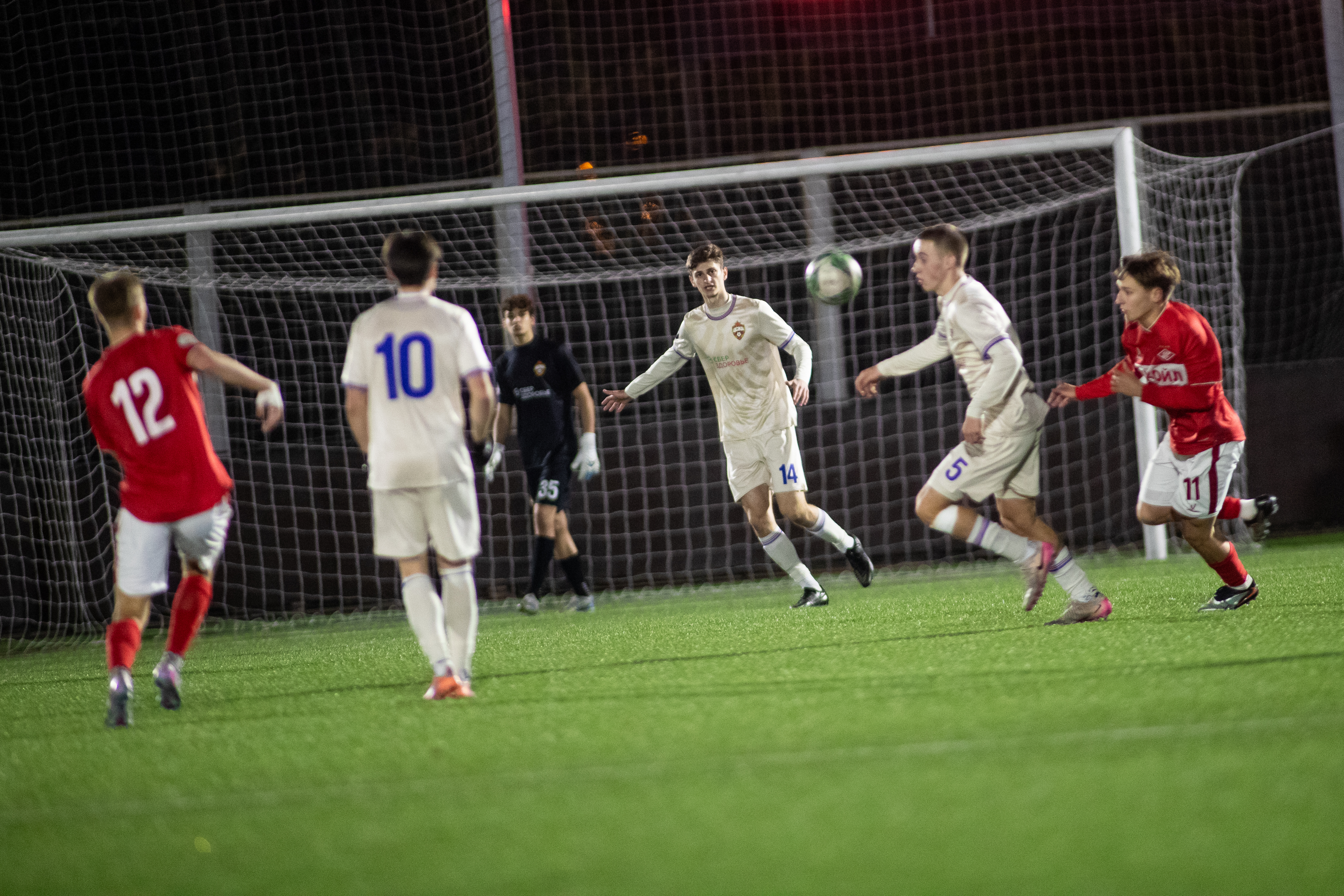 ЮФЛ: Армейцы сыграли в гостях со «Спартаком» в предпоследнем туре