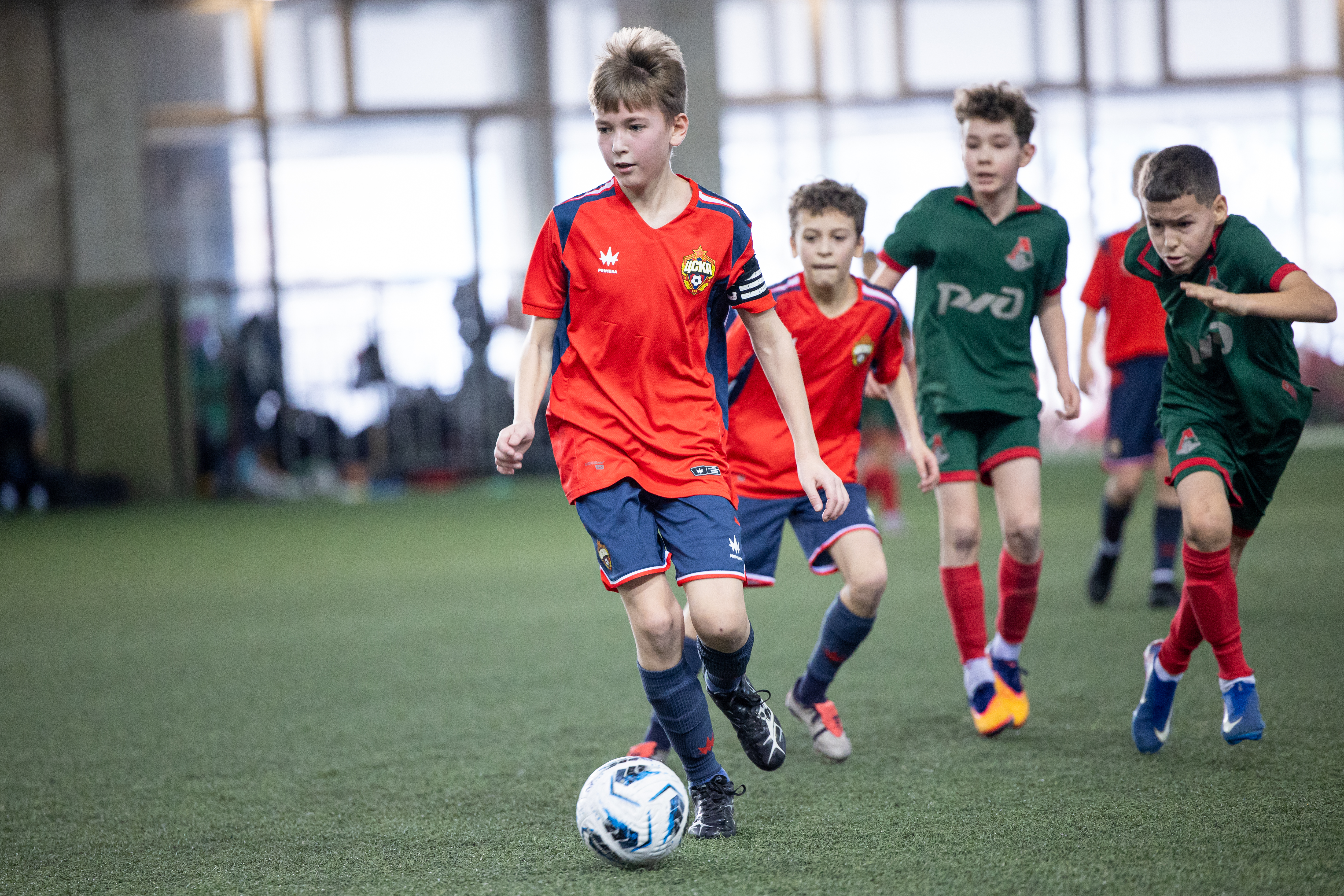 В Зимнем Первенстве Москвы армейцы встречались с «Локомотивом-Перово»