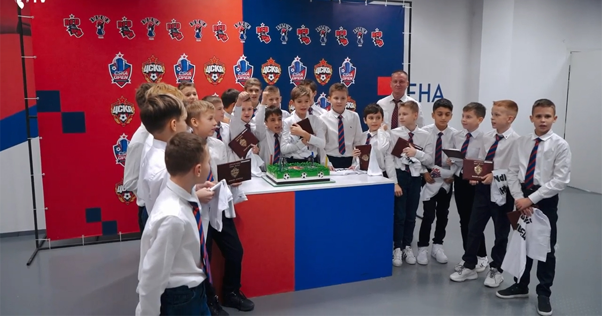 Команду 2012 г.р. приняли в юные армейцы